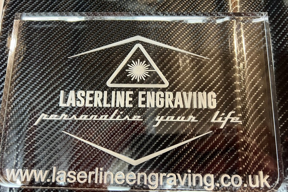 Acrylic engraving